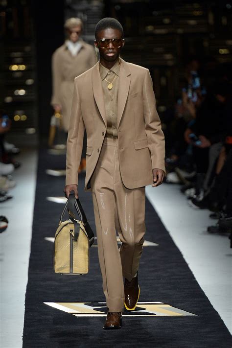 fendi men fw2019|FENDI FALL WINTER 2019 MEN'S COLLECTION .